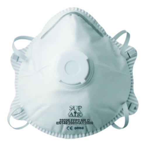 masque-poussiere-ffp2-agrave;-valve-en-boite-de-10