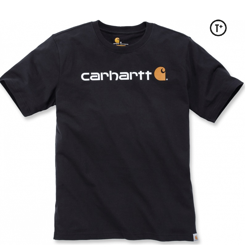 t-shirt-core-logo-carhartt-noir